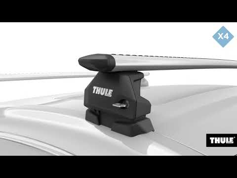 THULE Dachträger Evo WingBar Evo Black 7107 7113 B 7021