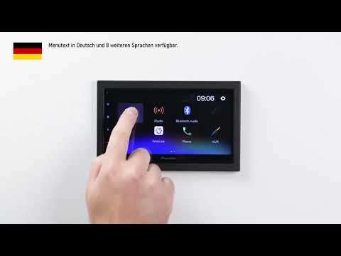 PIONEER 2-DIN-Mediareceiver mit 6,8"-Touchscreen DMH-A340DAB